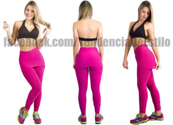 Legging Canelada com Tapa Bumbum