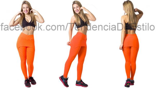 Legging Canelada com Tapa Bumbum